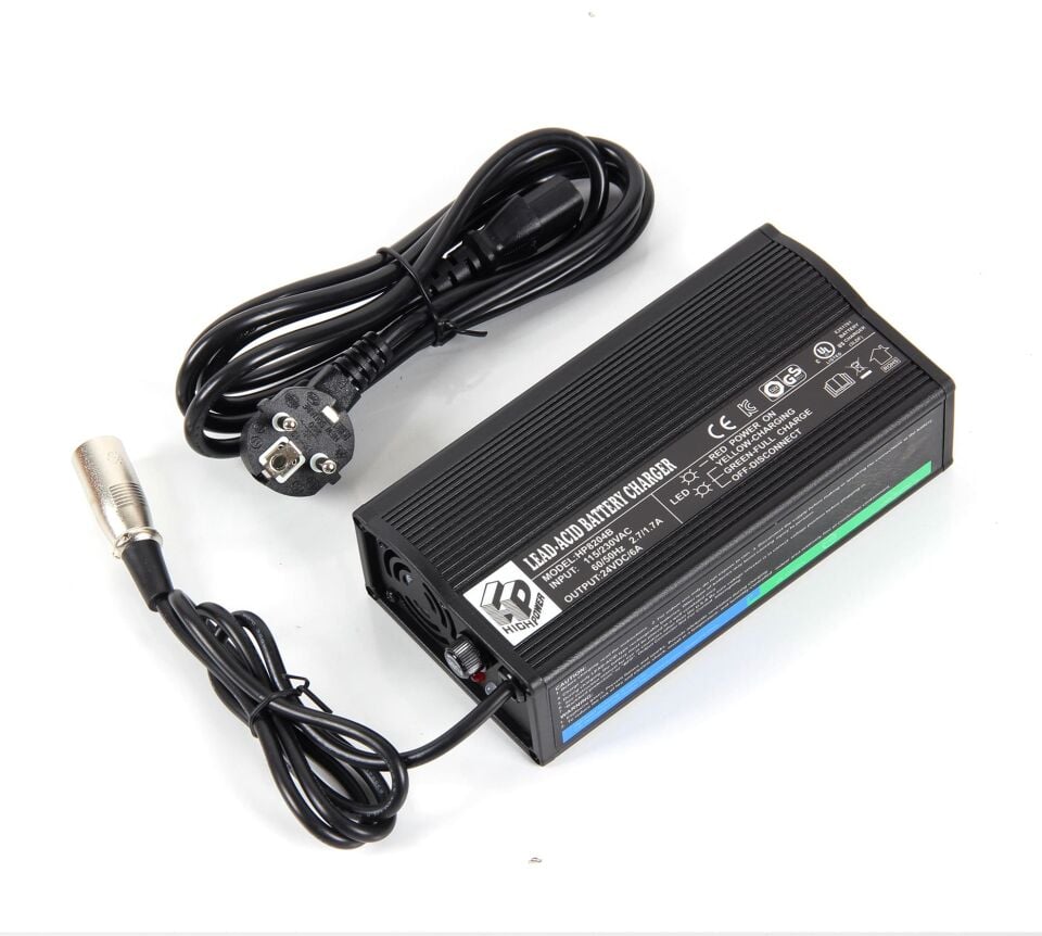 24V 6A HP Şarj Aleti - Akülü Tekerlekli Sandalye Şarj Aleti